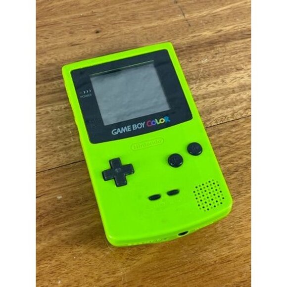 Nintendo Game Boy Color Kiwi Lime Green Handheld Console System, Tested, Working - Picture 3 of 8